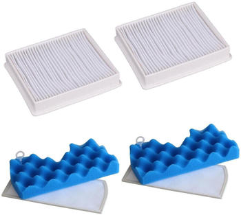 TradeShop 6in1 Set Schwammfilter + HEPA-Filter + Mikrofilter für Samsung SC4580 SC4581 SC45W0 SC45W1 SC4700 SC4750 SC4755 SC4756 SC4757 SC4760 SC4761 SC4765