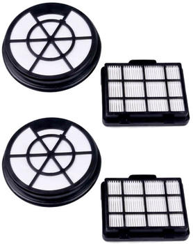 TradeShop 2x Trade-Shop Filter-Set Abluftfilter + HEPA-Filter kompatibel mit Bosch BGS05AAA2/01 BGS05AAA2/02 BGS05AAA2/03 BGS05X240/03 Bodenstaubsauger