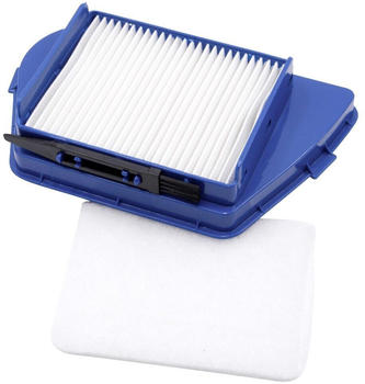 vhbw Staubsaugerfilter Set für Rowenta RO 3463 Y14 Q0, RO 3463014 Q0, RO 34634 A4Q0, RO 3467 T14 Q0 Staubsauger HEPA Abluftfilter Vormotorfilter