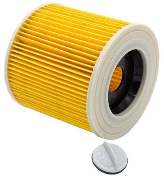 vhbw Patronenfilter Filter kompatibel mit Kärcher A 1000, A 1001, A 2111, A 2131 pt, A 2201, A 2234 pt, A 2901, ersetzt 6.414-552.0