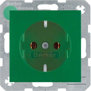 Berker Schuko S.1/B.3/B.7 grün (41431913)
