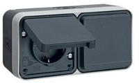 Berker Steckd. SCHUKO 2f 47753545