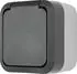 REV-Ritter Steckdose mit Klappdeckel 1-fach schwarz (0004030400)
