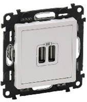 Legrand Steckdoseneinsatz Vlife 1500ma Ultraweiss