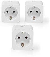 Nedis SmartLife Smart Stecker| Wi-Fi| Leistungsmesser| 3680 W| Type F CEE 7/7|