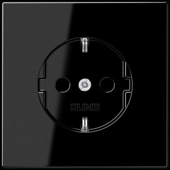 Jung 1-fach schwarz (LS1520NSW)