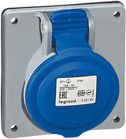 Feste Einheitliche Zwischenabstand-steckdose P17 Ip44 16a - 200v Bis 250v - 2p+t -