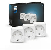 Philips Hue SmartPlug Steckdose Wei&szlig; 3er Set (929003050602)