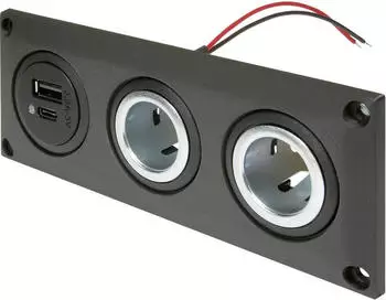 Pro Car Einbausteckdose mit USB-C/A (67346000)