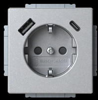 Busch-Jaeger 20EUCB2USBAC-83, Busch-Jaeger 20EUCB2USBAC-83 SCHUKO