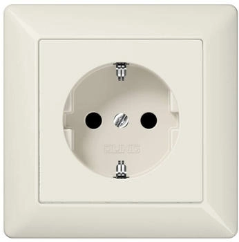 Jung AS1521 SCHUKO Steckdose (Duroplast) Wei&szlig; Serie AS