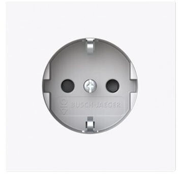 Busch-Jaeger Steckdose 1f std-ws glz UP 20-1 EUCBF-44G m.BS IP20