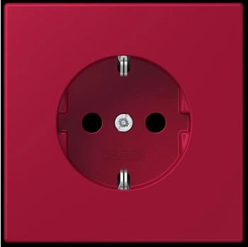 Jung Schuko-Steckdose LC32100 Duroplast lackiert rot (LC1520229)