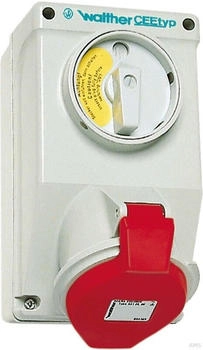 Walther-Werke Wandsteckdose 32A AT130406