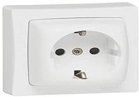 Legrand 086031, Legrand 086031 Aufputz Steckdose erh&ouml;hter Ber&uuml;hrungsschutz Oteo