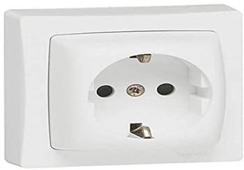 Legrand 086031 Aufputz Steckdose erh&ouml;hter Ber&uuml;hrungsschutz Oteo 1