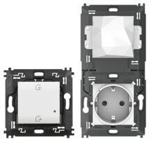 Legrand N4501C Gateway + Steckdose und Masterswitch LivingLight with Netatmo Farbe: Weiß 1
