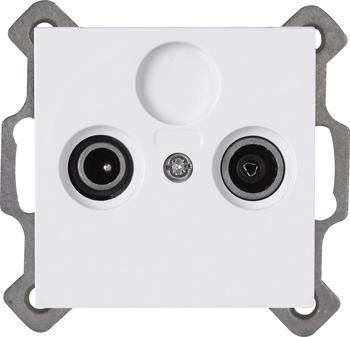 Kopp 941232081 ATHENIS - Antennensteckdose TV/RF Farbe: arktisweiß matt