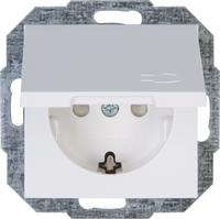 Kopp 920850086, Kopp 920850086 PARIS - Schutzkontakt-Steckdose mit Klappdeckel...