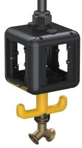 OBO Bettermann 6109810 HoverCube IP20 Luft mit Griff leer 140x140x1100 Polyamid graphitschwarz RAL 9011 VH-4L LG