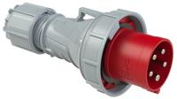 Cee-stecker 63 A / 400 V 5-polig 6h Ip 66/67