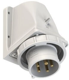 PCE 5152-1k CEE-Wandgerätestecker 16A 5p 1h IP67 51521k