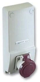 Schneider Electric 82026 Steckdose UNIKA m. Verriegelung 16A 2-polig 230-240V IP44 50-60 Hz