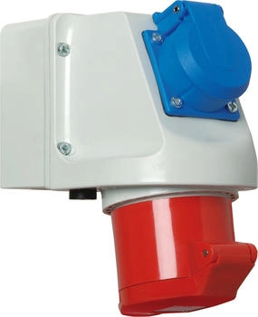 Walther-Werke Mini-Kombi Wanddose 32A 135