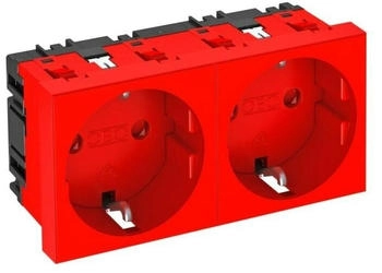 OBO Bettermann Vertr Steckdose 0 Grad 2-fach STD-D0 SRO2