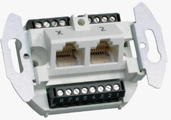 Tehalit UAE Anschlussdose 2-fach G 3120