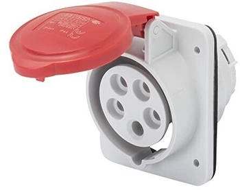 Gewiss HP - Base/S geneigte 10O HP 3-polig + Erde 16 A 400 V 6h IP44