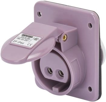 Gewiss GW62265 Anbausteckdose IP44 10°2P 16A 24V O.U