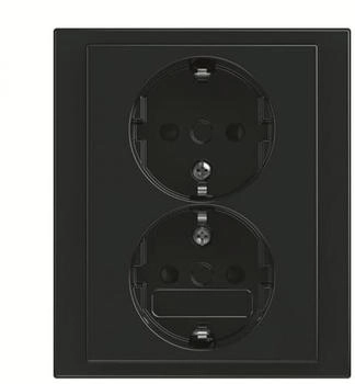 Busch-Jaeger 202 EUJB-81 202 EUJB-81 SCHUKO Doppelsteckdose volle Abdeckung