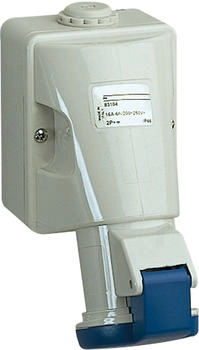 Schneider Electric 83104 Wandsteckdose 16A 2p+E 200-250 V AC IP44