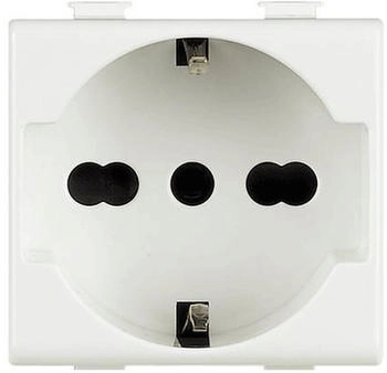 Bticino Am5440/16 Schuko-Steckdose zweipolig 10/16 A