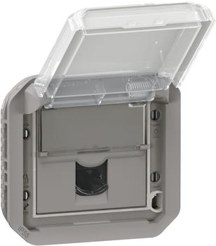 Legrand 069569L Plexo New Einsatz RJ45 Datendose Kategorie 6 FTP in der Farbe: Grau 1