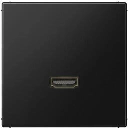 Jung MALS1112SWM Multimedia-Anschlusssystem HDMI Serie LS graphitschwarz matt