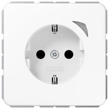 Jung BTCD1521SEWW HOME SCHUKO® Steckdose Energy 16 A 250 V ~ mit Funktionsanzeige SAFETY+ Serie CD alpinweiß