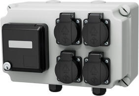 Mennekes 25748 Steckdosen-Kombination IP44