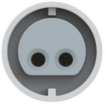 PCE 292-12v CEE-Kupplung 32A 2p 42VAC 50/60Hz IP44 TWIST 29212v