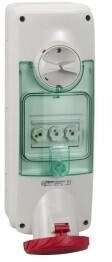 Schneider Electric PKB63R534 CEE Wandsteckdose verriegelt 63A 3p+E 380-415 V AC IP65