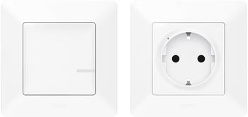 Legrand 752154 Valena Life with Netatmo STAND-ALONE-SET Steckdose + Sender Farbe: Ultraweiss 1