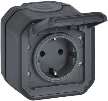 Legrand 069799L Plexo New FRAP Schutzkontakt-Steckdose Steckkle EB IP44 IK08 Anthrazit 1