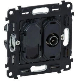 Legrand 753055 Einsatz IN’MATIC TV + RJ45 KAT6 UTP 1