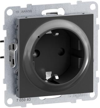 Legrand 765940 Seano with Netatmo Schutzko-Steckdose Farbe: Anthrazit 1