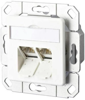 Metz Connect Anschlussdose C6A Upk TN EDATC6A-2UPk-rws