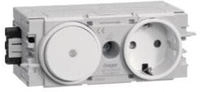 HAGER GS11009016 Steckdose+Schalter verkehrswei&szlig; (GS11009016)