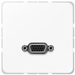 Jung MACD1102WW Multimedia-Anschlusssystem VGA Serie CD alpinwei&szlig;