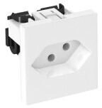 OBO Bettermann 6117200 Steckdose Schweizer Norm 250V 10A Polycarbonat reinweiß RAL 9010 SKS-CH0 RW1