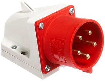 PCE 525-6 CEE-Wandgerätestecker 32A 5p 6h IP44 5256